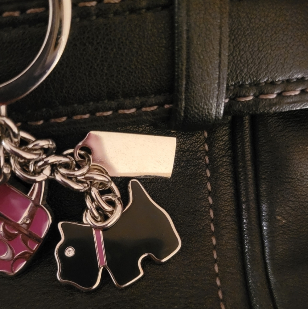 Coach Black leather handbag - Picture 5 of 7